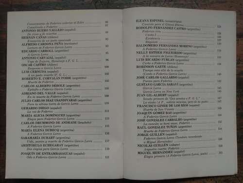 García Lorca Visto Por Los Poetas, Emilio Breda - Plus Ultra (Usado)