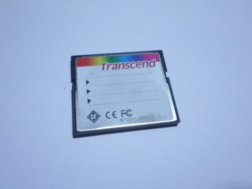 Cartão Compact Flash Ultra Transcend 128mb Industrial