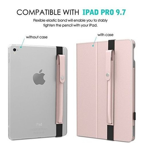 Soporte Para Boligrafo Compatible Con iPad Pro 97 Oro Rosa