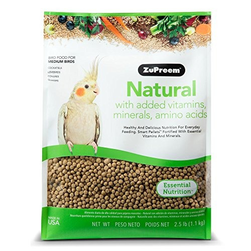 Zupreem 230353 Alimento Para Pájaros Medio Natural 25 Libras