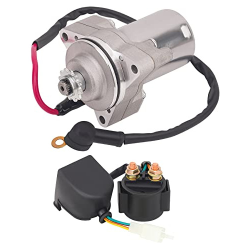 Motor De Arranque Y Relé Para Atv, Buggy, Quad Y Pit Bike