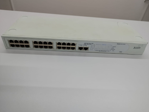Switch 3com Baseline 2126-g 24p - Funcionando (Usado)