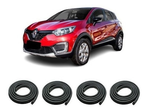 Renault Captur Burletes De Puertas Delanteras + Traseras X 4