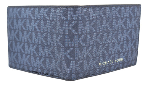 Cartera Y Tarjetero Mk Billetera Lujo Michael Kors Original Azul Cartera De Caballero Carteras De Cuero Cartera Casual Cartera Juvenil Carteras Muñequera. Cartera Plegable Caballer