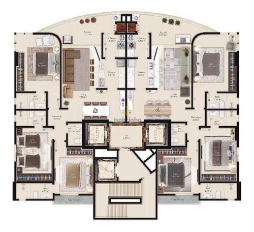 Imagem 18 de 19 de Pleniluni Residenziale Meia Praia - 20428
