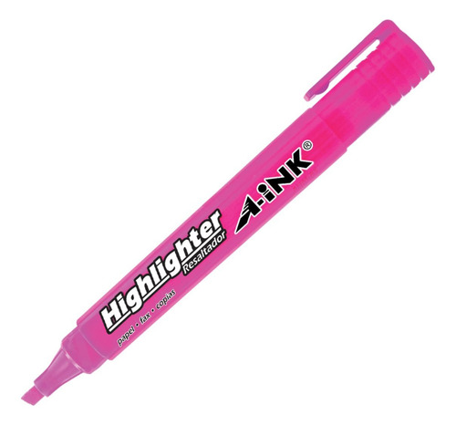 12 Marcatextos A-ink Resaltador Punta Cincel Color A Elegir