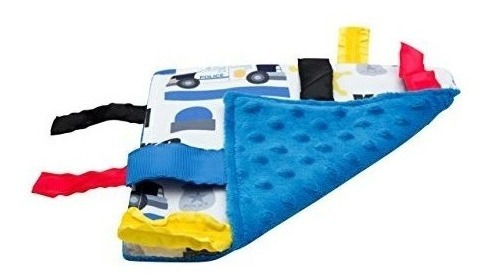 Imagen 2 de 4 de Lovey Manta Para Masticar Diseño De Gato Police