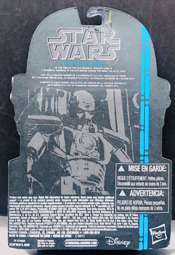 Star Wars Black Series #04 Darth Malgus (Usado)