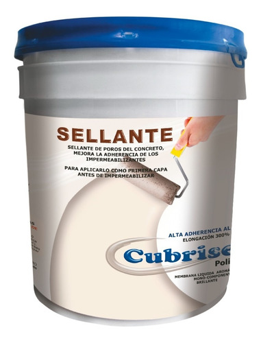 Sellante Cubriseal Poliuretano Por 5 Galones