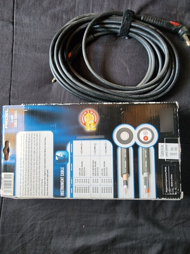 2 Cables De Guitarra Proel 6 Metros