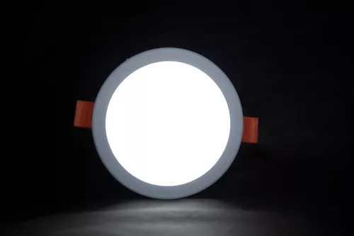 SET COMPLETO - SPOT EMPOTRABLE LED 8W LUZ BLANCA 6500K - PARA CAJA OCT –  i-Lumina