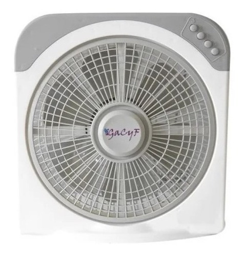 Turbo Ventilador 12  Gacyf Rejilla Giratoria 3 Velocidades