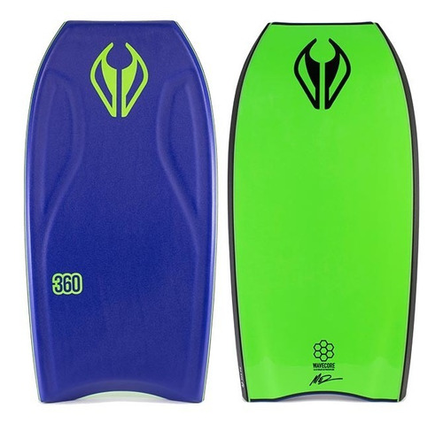 Bodyboard Nmd 360 Dark Blue -fluor Green - Nmd