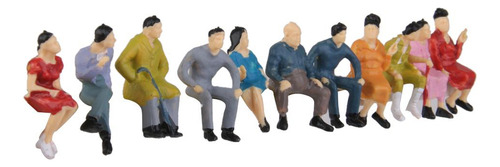 100pcs O Scale Diorama Railway Painted People