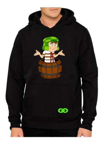 Polerón Hoodie El Chavo Del 8 Serie Capucha Algodón