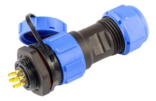 Enchufe De Aviación Conector Impermeable Ip68 Para 10 Pines