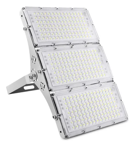 comprar Reflector Led Seguridad Inundación De 3 Paneles 24000 Lúmene