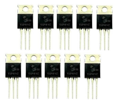 2 Nuevo Tip41c To-220 100v / 6a / 65w Npn Transistor