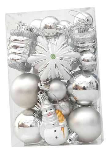 L Adornos De Bolas De Navidad Juego De 11,5 X 6 X 17,5 Cm