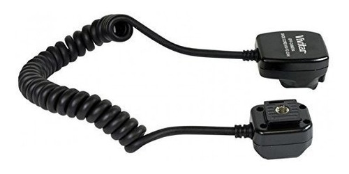 Vivitar Fccan Flash Cord Para Camaras Digitales Canon Black