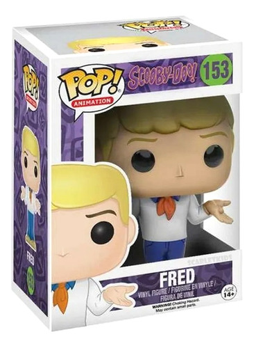Funko Pop Scooby Doo Fred 153 Original Pop! Scarlet Kids