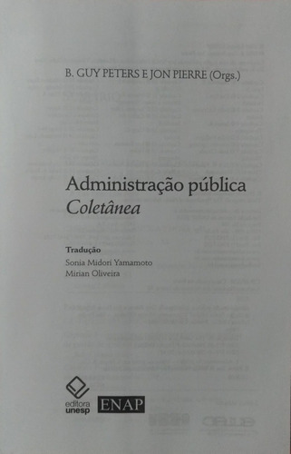 Livro - Administração Pública Coletânea - Enap