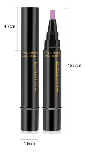 Caneta De Esmalte De Unhas, 6 Peças, Caneta De Unhas One St