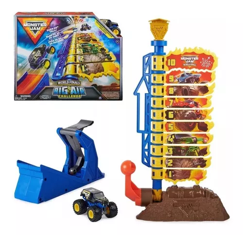 Pista Monster Jam - Playset Deluxe c/ 453 g de Areia Mágica2 - JP Toys -  Brinquedos e Actions Figures para todas as idades