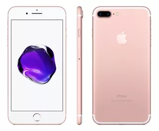 Apple iPhone 7 Plus 128gb Rose + Carregador - Ler Descrição