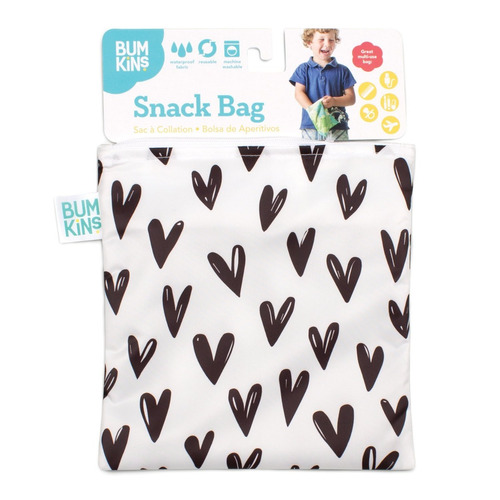 Bolsa Reusable Grande Corazones Bumkins