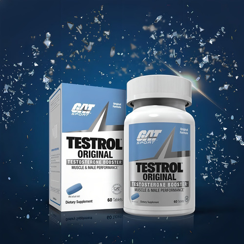 Gat Testrol 60 Tabs Aminoácidos Sin Sabor Gym Sin Sabor