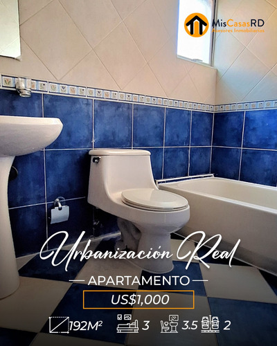 Amplio Apartamento En Renta En Sector Urbanización Real
