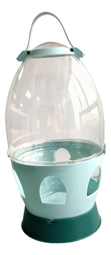 Bebedero De Agua Para Palomas 4l Verde 32.5cmx21cm