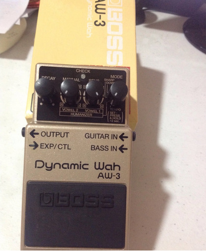 Pedal Boss Dynamic Wah Aw-3