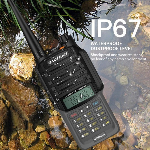 Radio Baofeng Uv-9r Plus Bidireccional A Prueba De Agua
