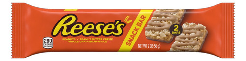 Reese's Snack Bar 56 Gr Barra De Chocolate Con Cacahuate