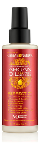 Crema De Tratamiento Sin Enjuague Con Aceite De Argán Natura