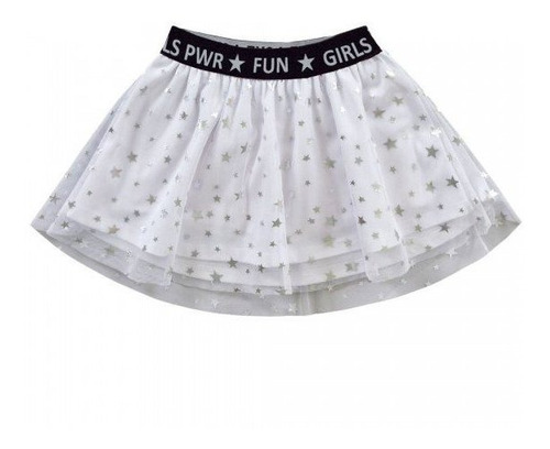 Shorts Saia Infantil Menina Star