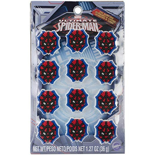 Wilton 710-5072 Ultimate Spider-man Formación De Hielo Decor
