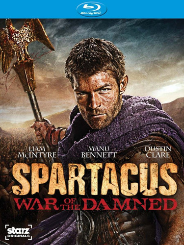 Spartacus Tercera Temporada 3 Tres War Of The Damned Blu-ray