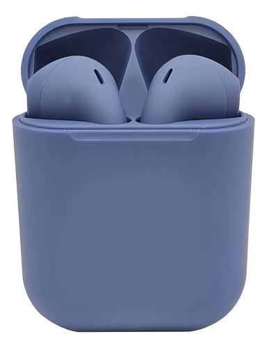 Fones de ouvido sem fio I14 Tws Bluetooth 5.0 Simil Airpod, cor azul