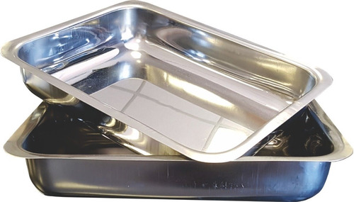 Fuenton Bandeja Prof 44x34x9 Acero Inox. Carniceria Heladera