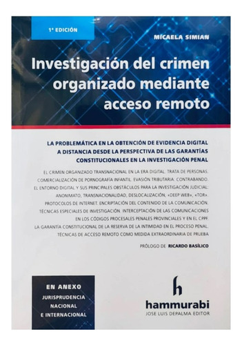 Investigación Del Crimen Organizado Mediante Acceso Remoto 