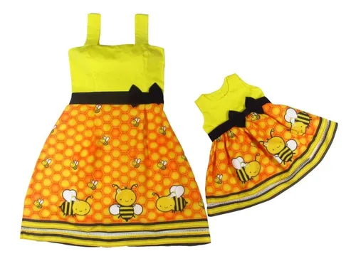 Roupa da abelhinha mae e filha cheap