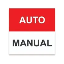 Comprar 10 Adesivos Auto Automático Manual Automação Indústria