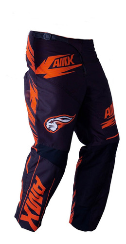 Calça Motocross Amx Duo Nova Coleção 2021 Trilha Laranja 54