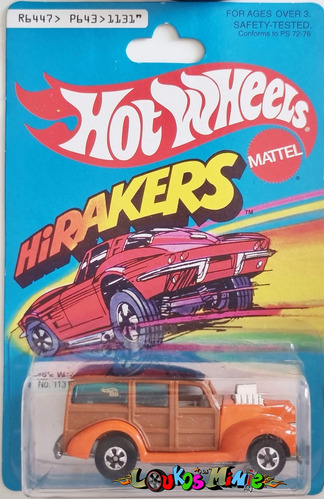 Hot Wheels ´40´s Woodie 1980 Hirakers Lacrado
