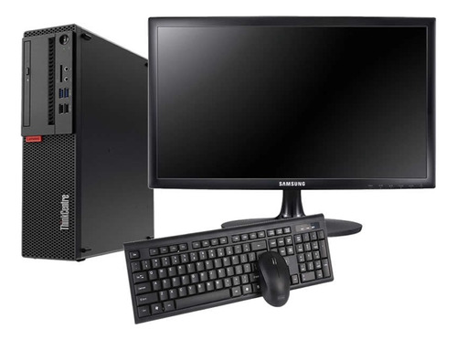 Computador Lenovo M715s Amd A12 16gb Ssd240 Monitor 19 Wifi (Reacondicionado)