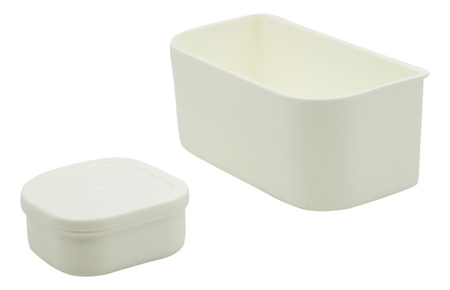 Contenedor De Alimentos Con Cubiertos Hermético Multicolor / 2415-4646