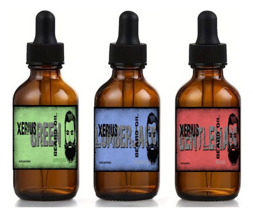 Aceites Para Barba 30 Ml.  3 Aromas A Elección